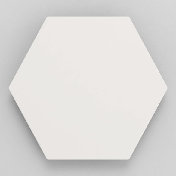 Geotiles Solid White 258x290mm_Stiles_Product_Image