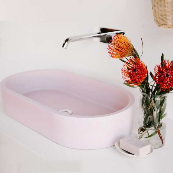 Lux Crete Lola Pink Basin 650x125mm_Stiles_Product_Image2